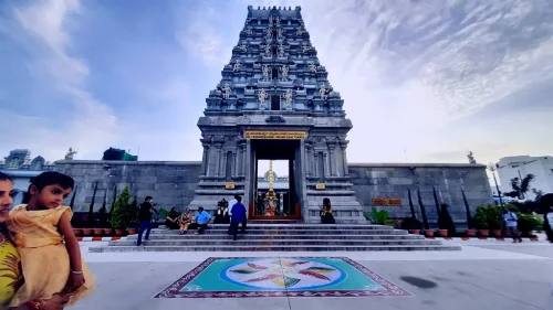 Sri. Venkateswara Swamy Temple, Jubilee Hills, Hyderabad Steps Way
