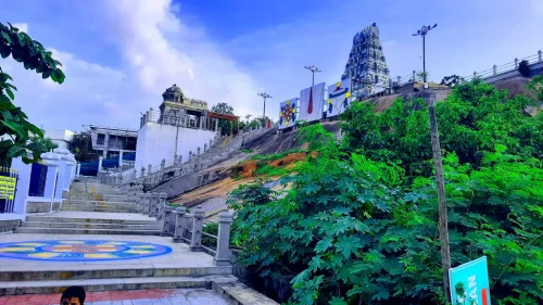 Sri Venkateswara Swamy Temple, Jubilee Hills, Hyderabad Steps Way