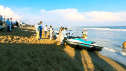 Soaking the Sun at Gopalpur Sea Beach