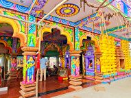 Front view of Maa Balakumari Temple in Ganjam