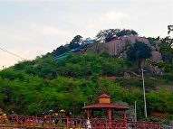 Panoramic view from Balakumari Temple hilltop