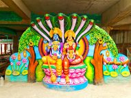 Narayan Idol at Balakumari Temple