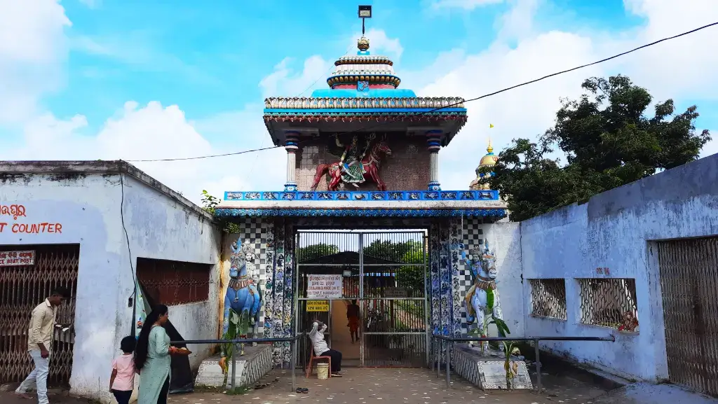 Siddha Bhairavi Temple Entry Gate Mandriti Berhampur
