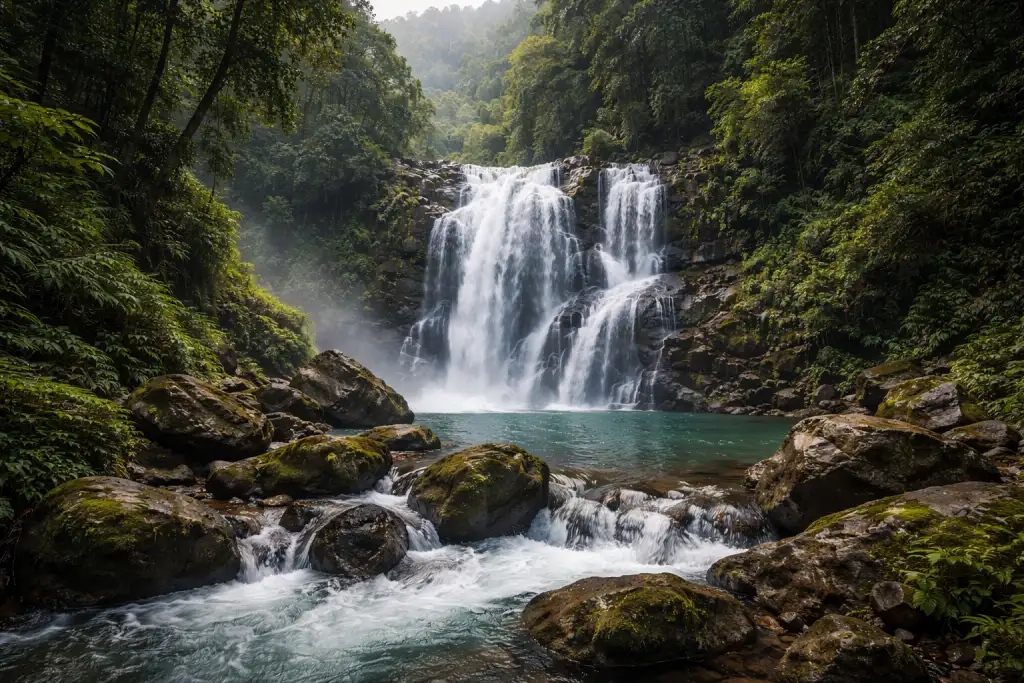 Borra Caves near Araku Valley with limestone formations and natural lighting